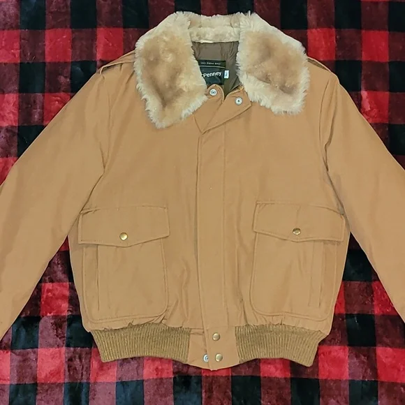 jcpenney Jackets Coats Vintage Made In Usa Jc Penney Bomber